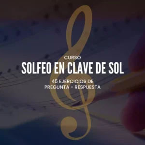 Curso de solfeo en clave de sol - Incluye versión en PDF